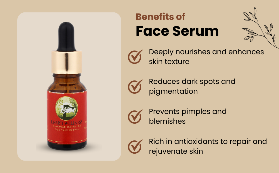 Kumkumaadi Day & Night Face Serum