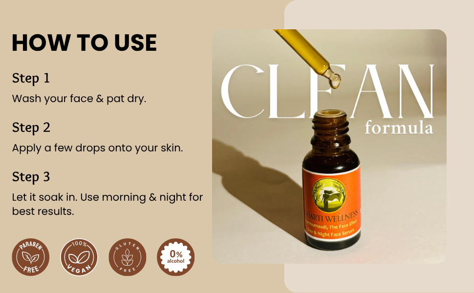 Kumkumaadi Day & Night Face Serum