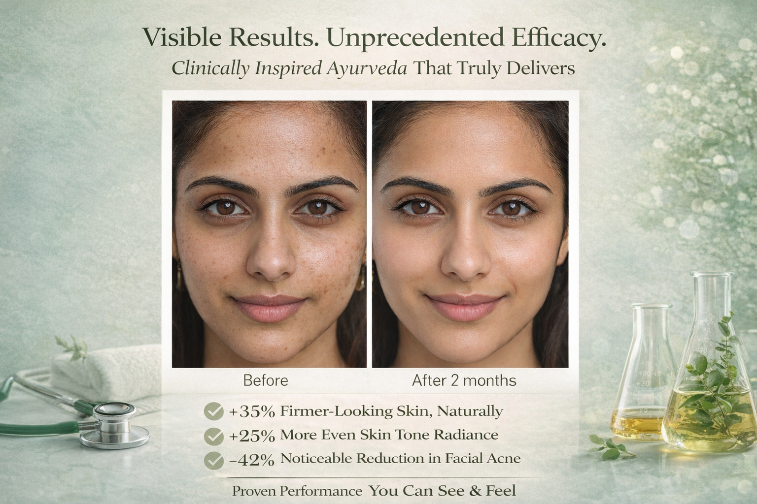 Kumkumaadi Day & Night Face Serum -  Anti Aging | Anti - Pigmentation | Brightening | Anti Acne | Clear Skin