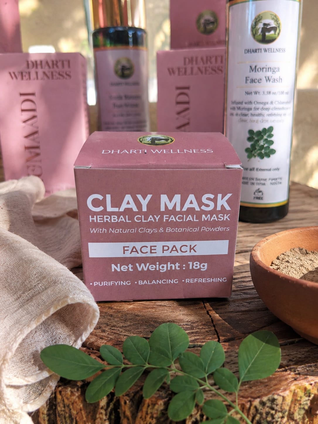 Herbal Clay Facial Mask