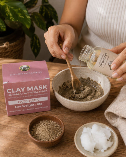 Herbal Clay Facial Mask