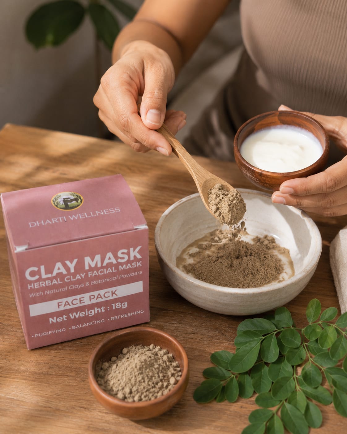 Herbal Clay Facial Mask