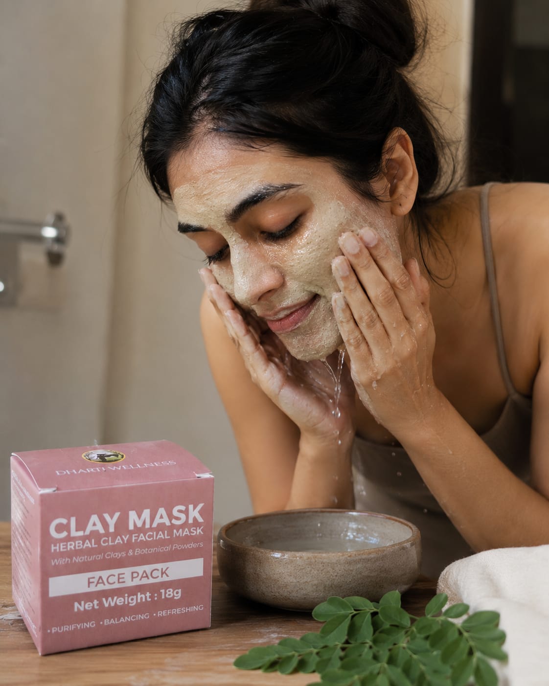 Herbal Clay Facial Mask