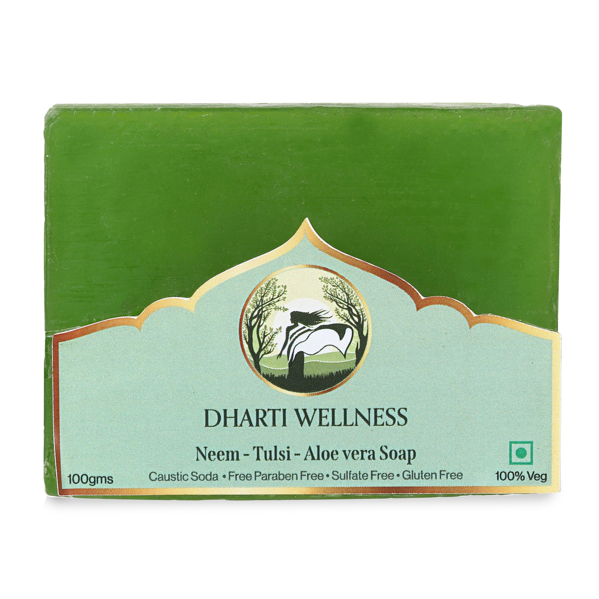 Neem and Tulsi Aloe Vera Soap