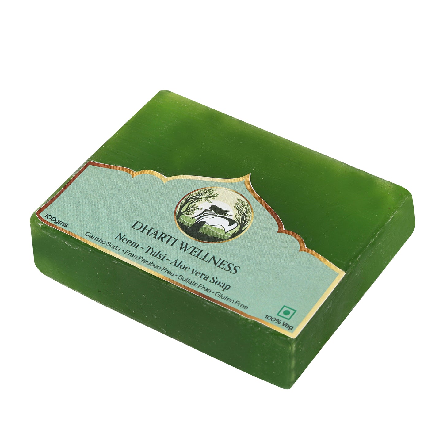 Neem and Tulsi Aloe Vera Soap