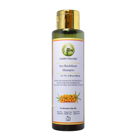 Sea Buckthorn Shampoo | Improves Scalp health | De-Tangle | Conditioning | Sulphate Free | Paraben - Free
