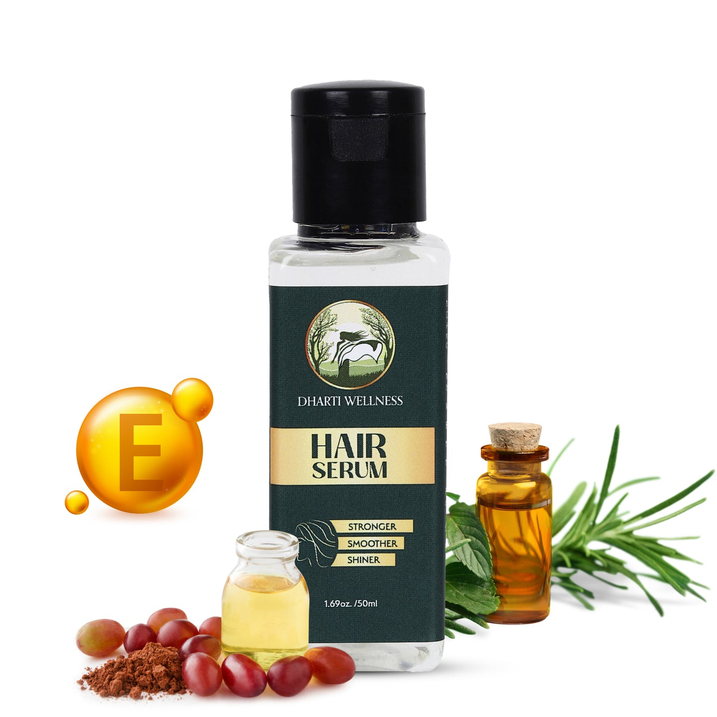 Hair Serum - Smooth Hair | Conditioning | UV Protection | Pollution Protection | Anti - Split Ends