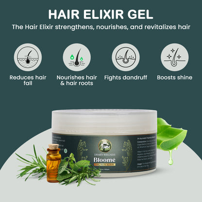 Hair Elixir - Anti Dandruff | Anti Hair fall | Follicles Strengthening | Hair Growth | Reduces Premature Greying